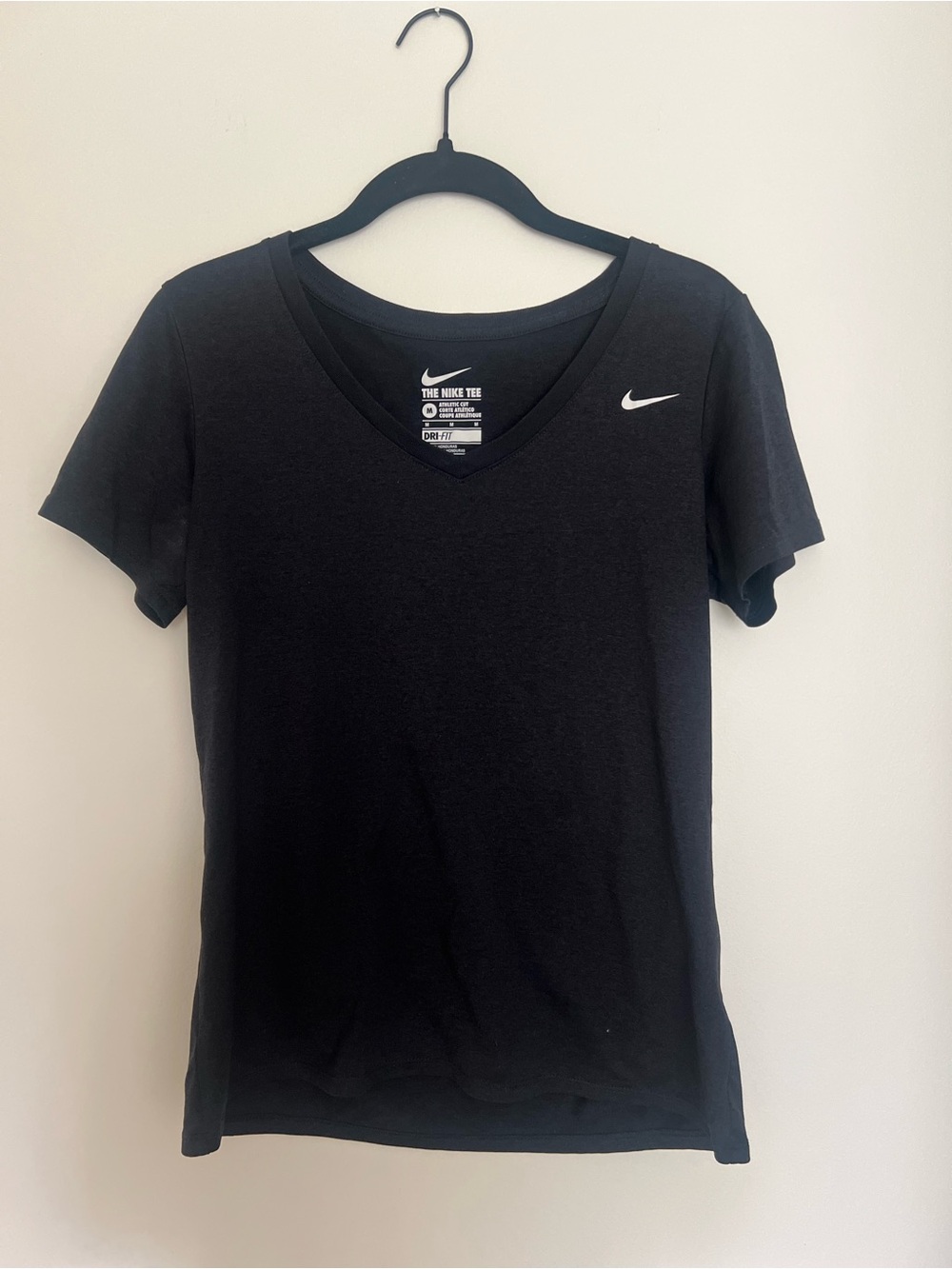 Nike Black V-Neck Short Sleeve Women’s Performance Tee